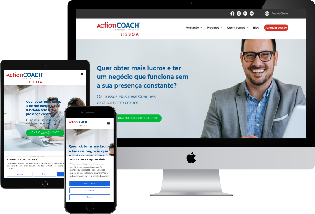 mockup projeto actioncoach