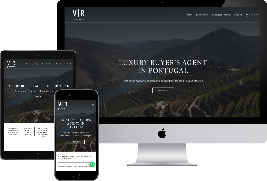 mockup projeto vr partners